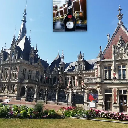 게스트하우스 Chambre Des Plages Normandes